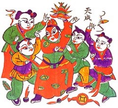 朱仙镇木版年画-中国华文教育网