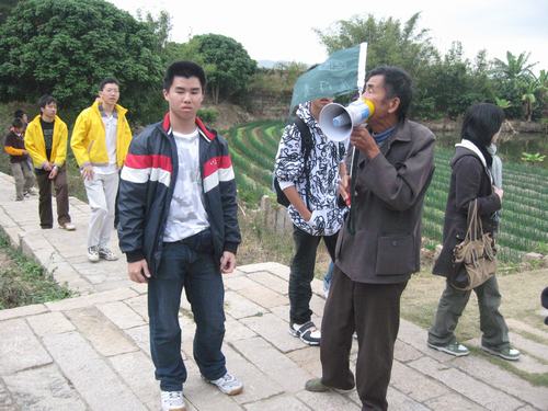 参观赵家堡土楼