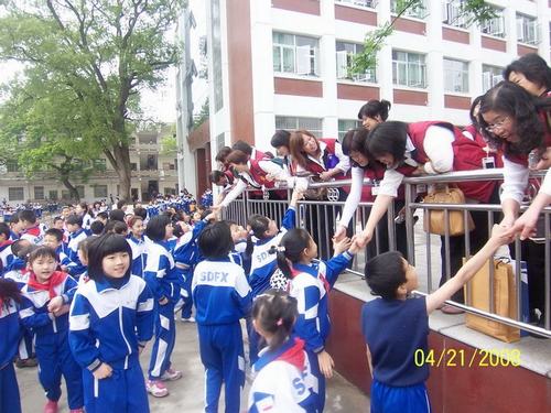 考察湖南师大附小