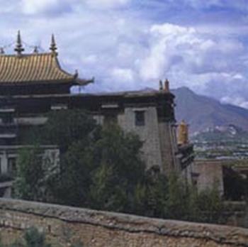色拉寺一角