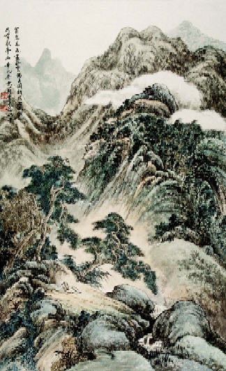 中国書道協会南夫-李白名詩「独坐敬亭山」・禅意アート・開運